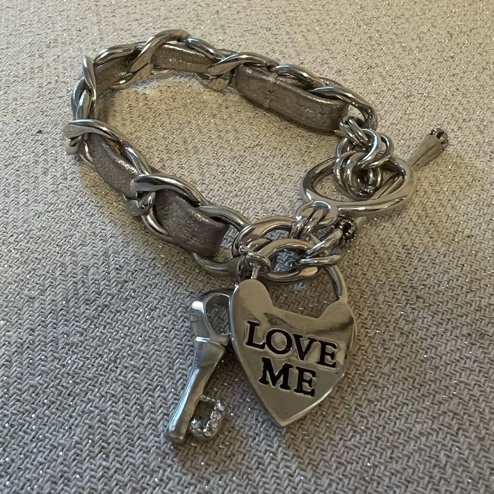 Vintage Juicy Couture Bracelet, Silver Tone - Picture 4 of 9